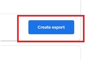 creat export email