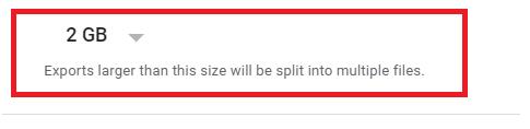file size limit