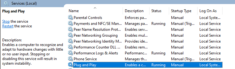 the audio service is not running Windows 10