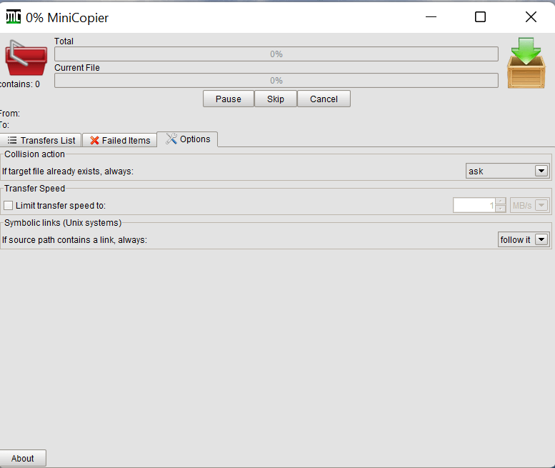 minicopier files folder transfer software for windows 10