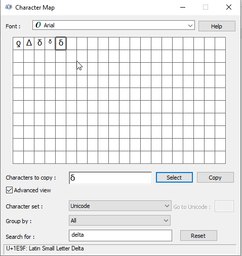 search for the tool in windows, accent shortcuts windows