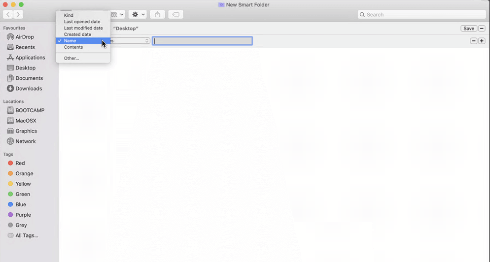 smart folder