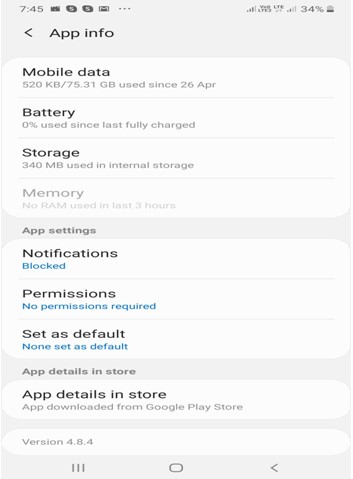 App Settings