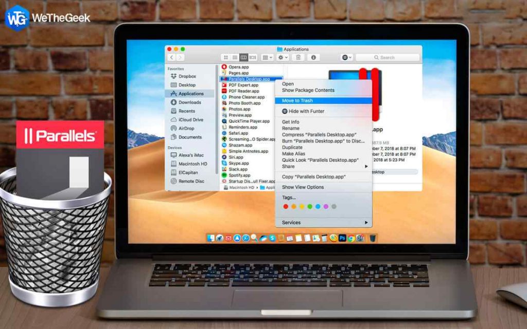 parallels for mac manual