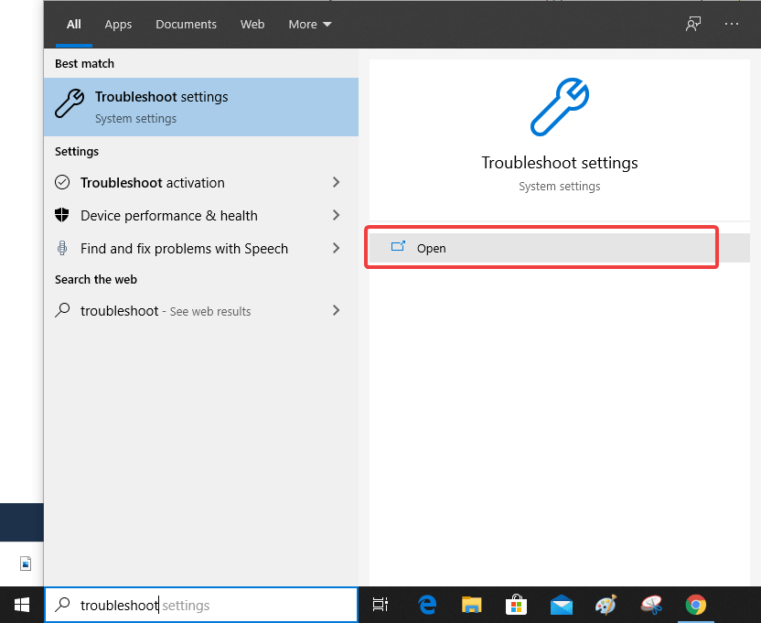 Run the Windows printer troubleshooter