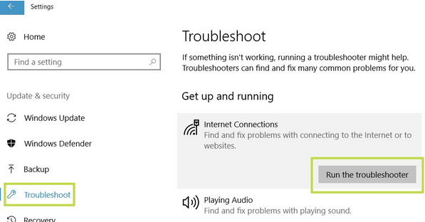 Use Windows Update Troubleshooter