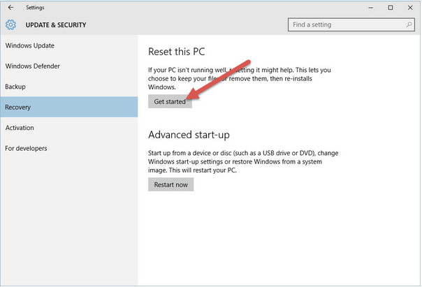 Launch Windows 10 Settings
