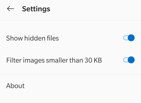 Show Hidden files, Manual Method To Hide Photos