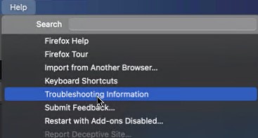 Troubleshooting Information