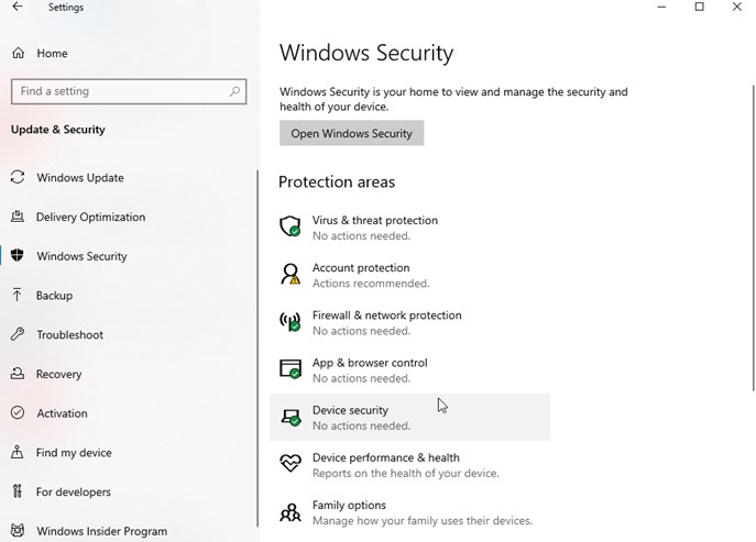Windows Defender