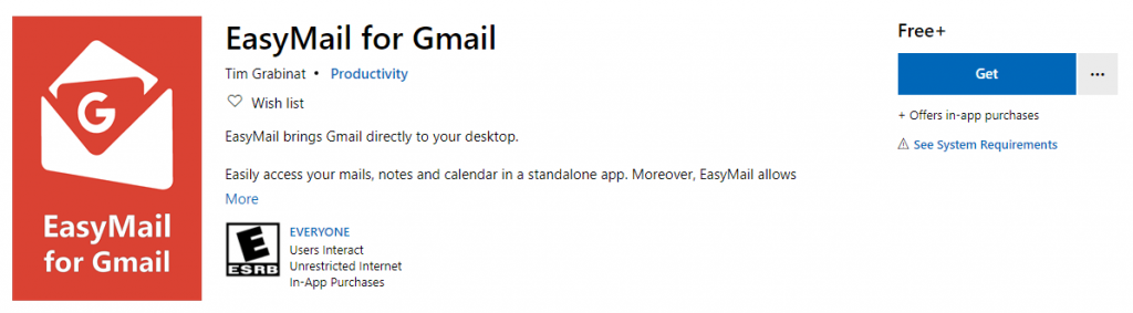 is easymail for gmail safe