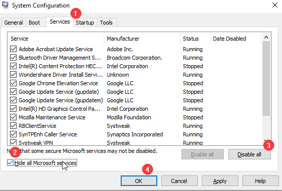 modern setup host CPU