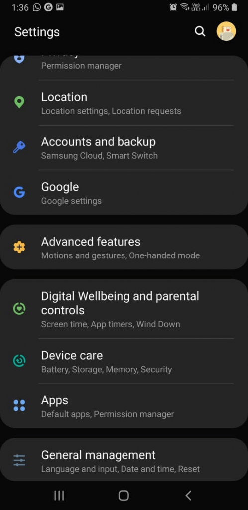 clear cache chrome android