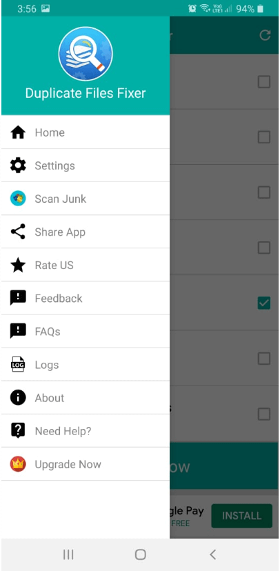 delete duplicate photos android