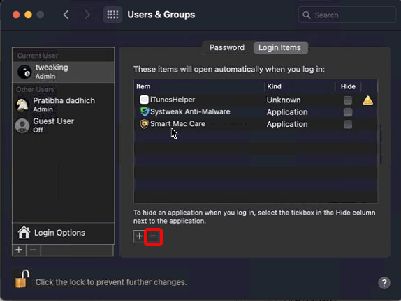 stop Spotify from opening on startup mac