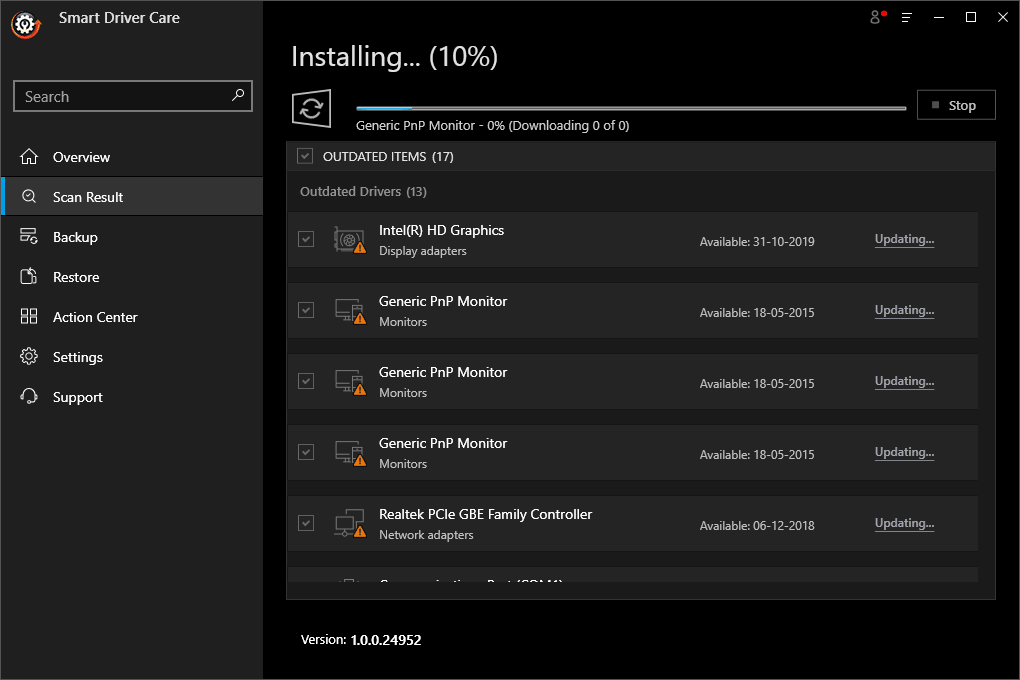 install updated drivers