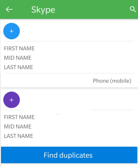 scan contacts, how to delete multiple contacts