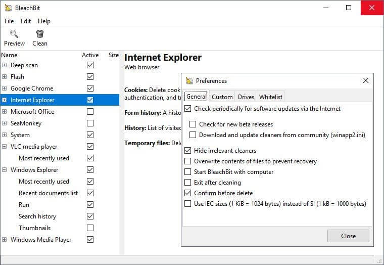 windows 10 best free junk file cleaner