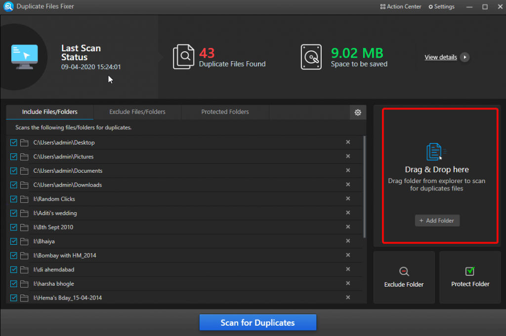Duplicate Files Fixer