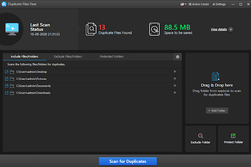 Duplicate Files Fixer