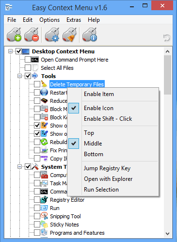 Easy Context Menu