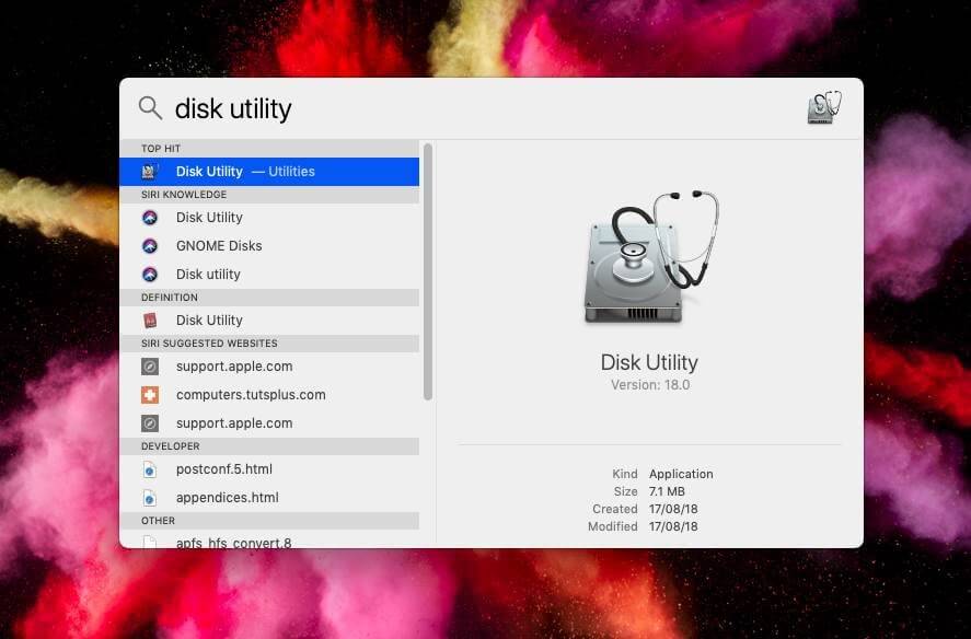 Hard Drive With Disk Utility