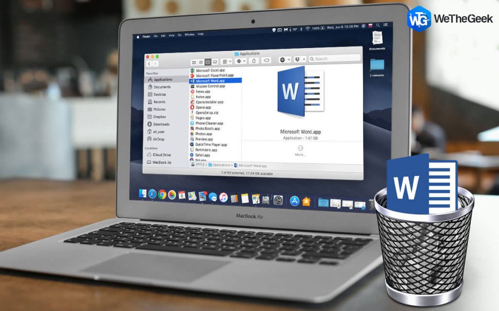 how to uninstall microsoft office on a mac