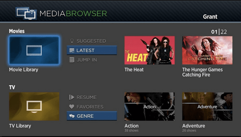 Media browser