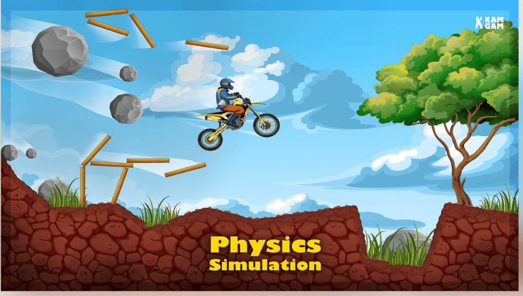 Motocross bike racing