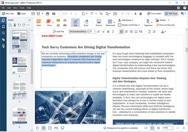 scanned document editor software