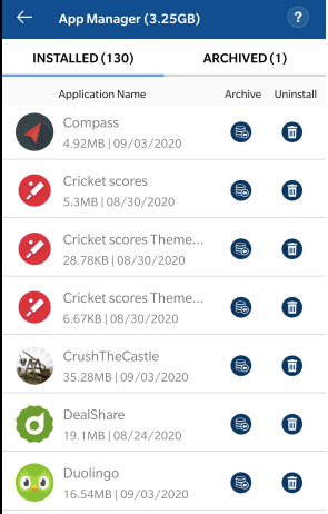 create an APK file from the installed application