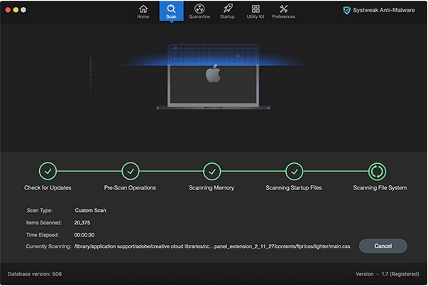 Systweak Anti-malware Tool
