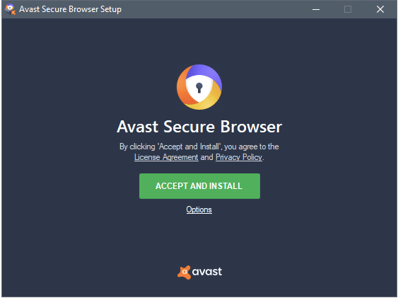 avast secure browser download