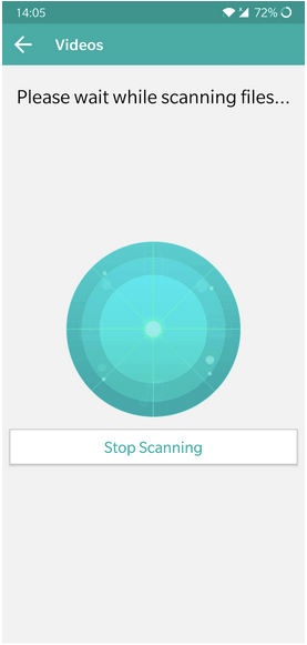 scan is completed