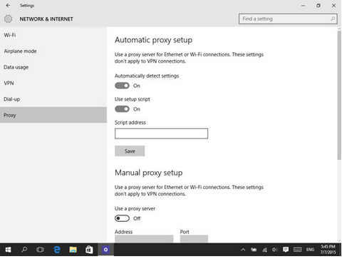 Proxy server