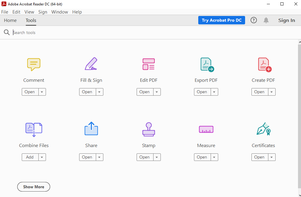 Adobe Acrobat DC 