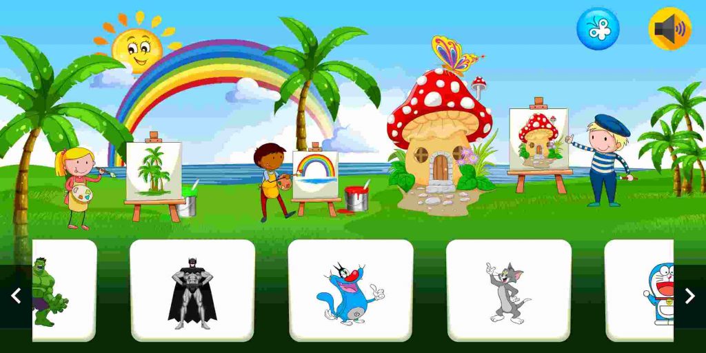Colour Book ABCD app
