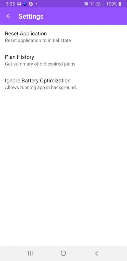 Check Data Usage