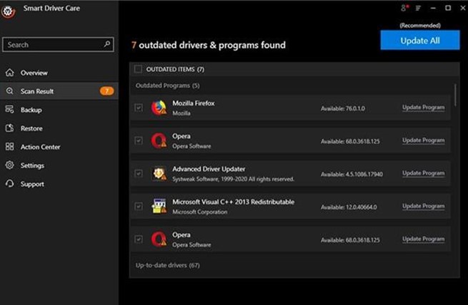 Update All button