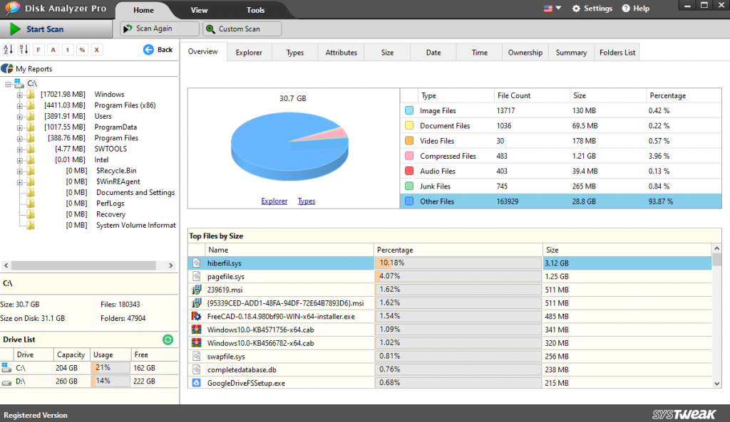 download FomSoft Disk Analyzer free