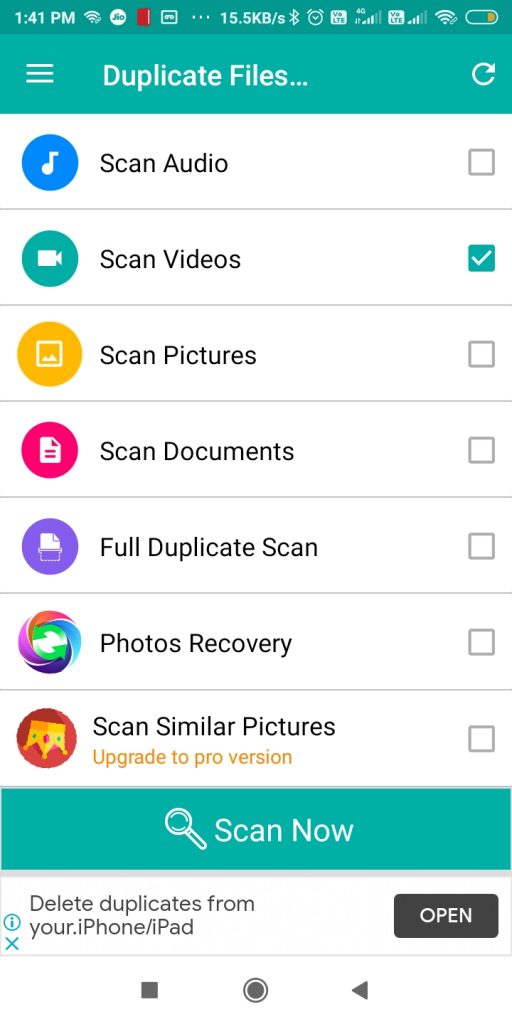 how to delete duplicate photos and videos on iphone