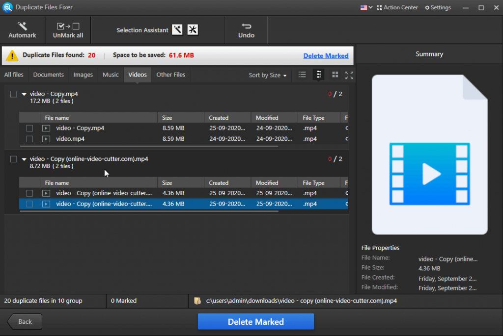 Find Duplicate Videos On Mac