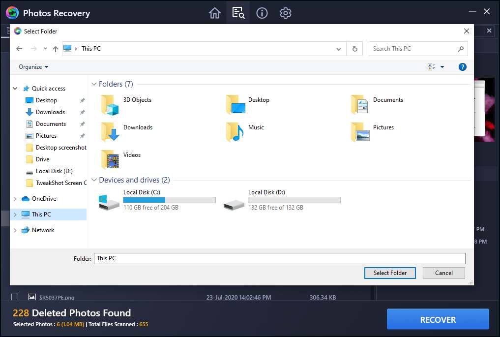 Photos Recovery 6