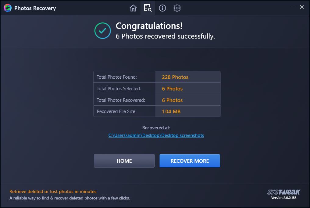 Photos Recovery 7