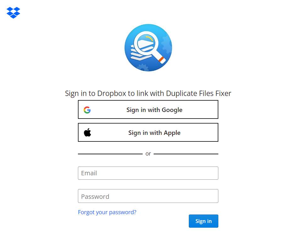delete duplicates dropbox
