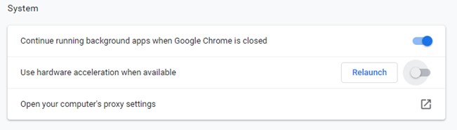 Hardware Acceleration