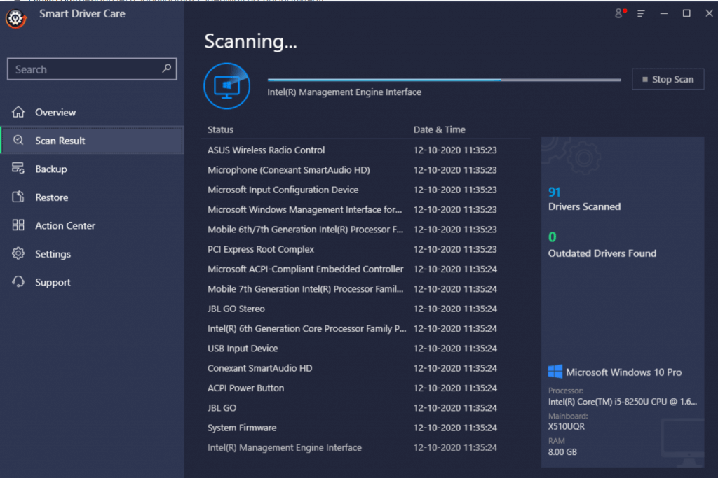 Smart driver manager