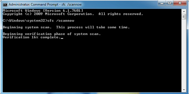 Run SFC Command