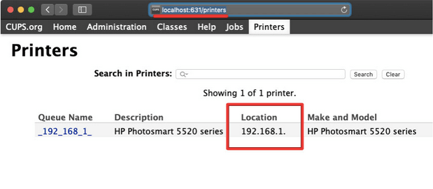 Check Printer’s IP Address
