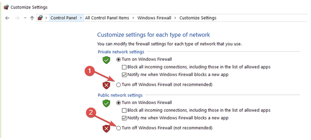 how to temporarily disable free avast firewall